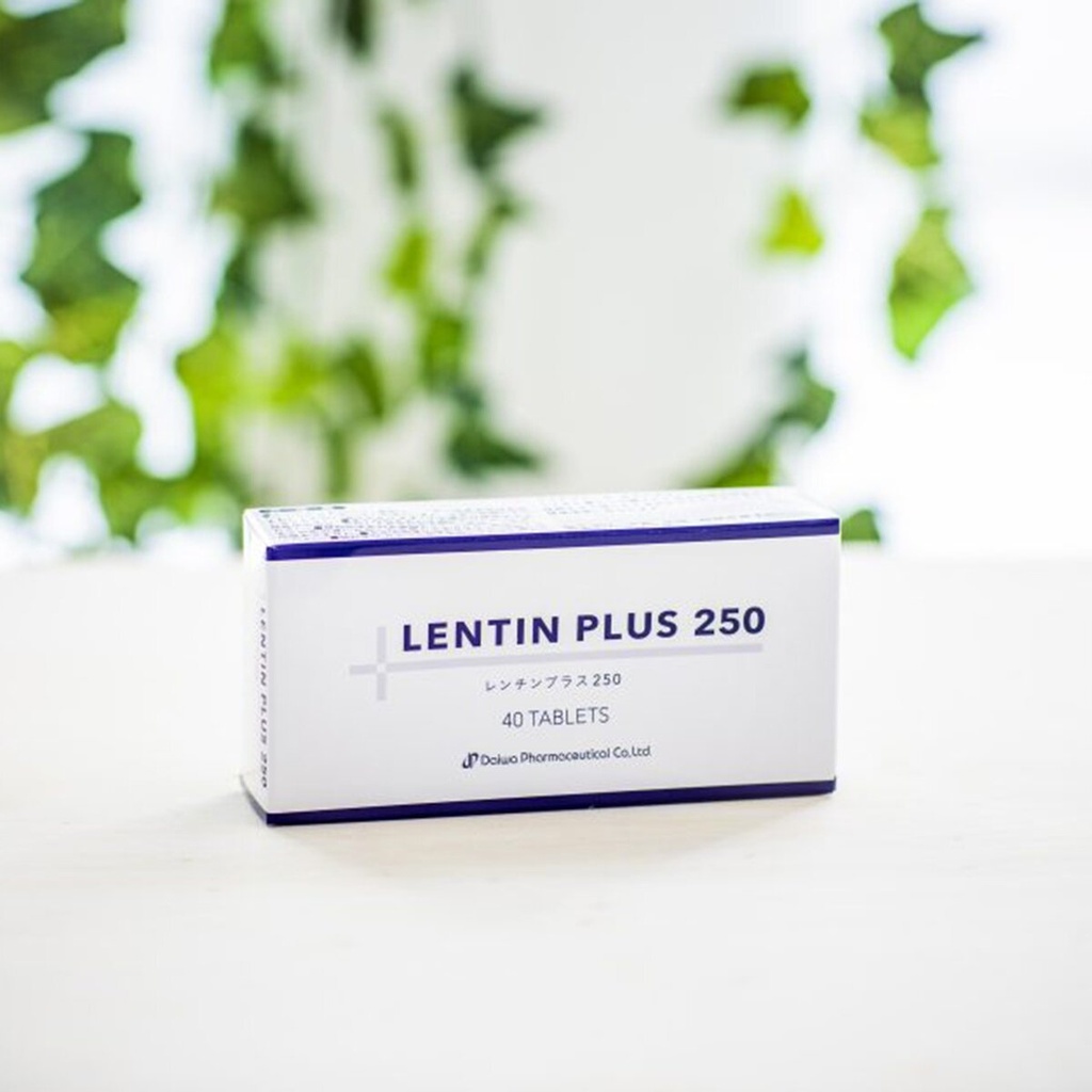 日本 大和保健 米蕈Lentin Plus 250 提升免疫系列 保健版 3個月套裝 (40粒 x 3盒)
